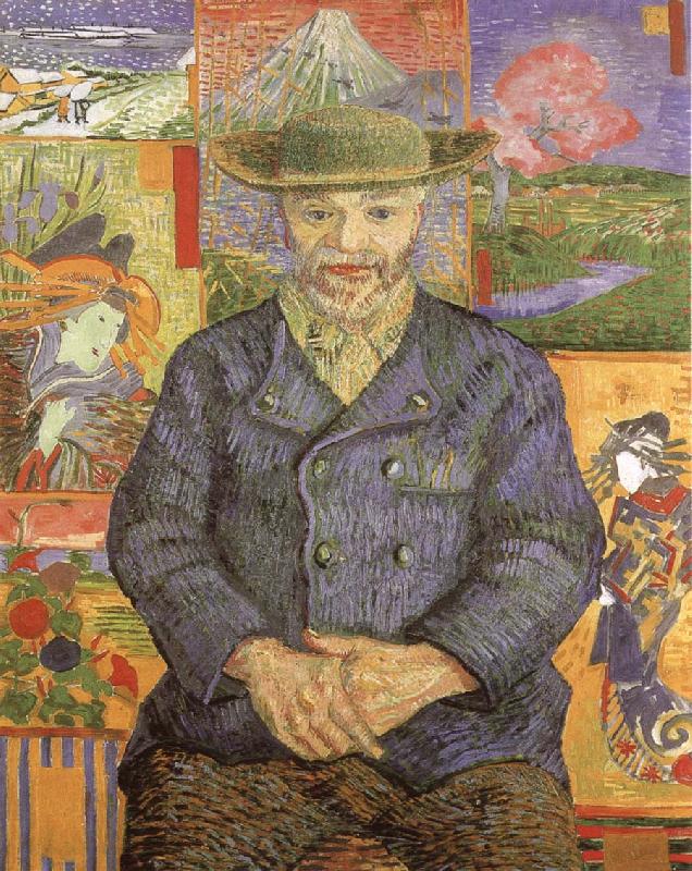 Vincent Van Gogh Portrait of Pere Tanguy France oil painting art